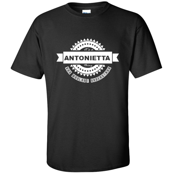 t-shirt for Antonietta