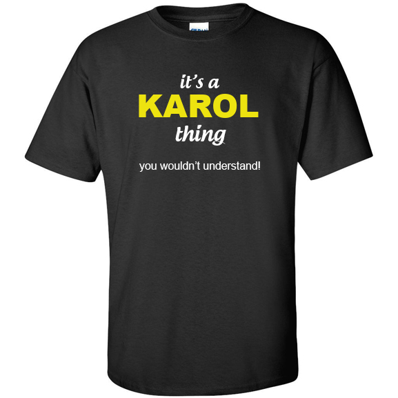 t-shirt for Karol