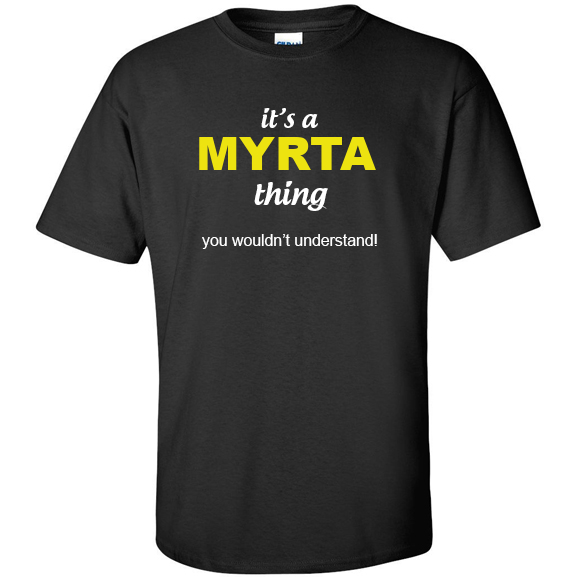 t-shirt for Myrta