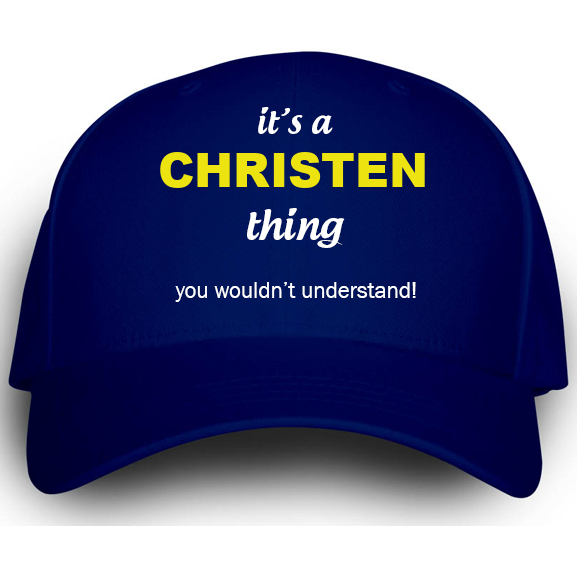 Cap for Christen