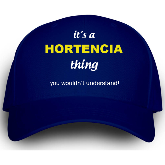 Cap for Hortencia