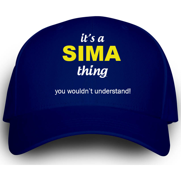 Cap for Sima